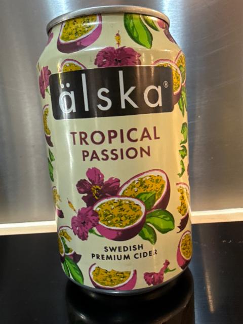 älska Tropical passion, The Swedish Cider Company AB