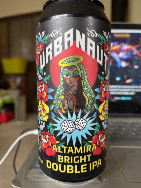 Altamira Bright Double IPA 8.0%, Urbanaut Brewing Co., New Zealand