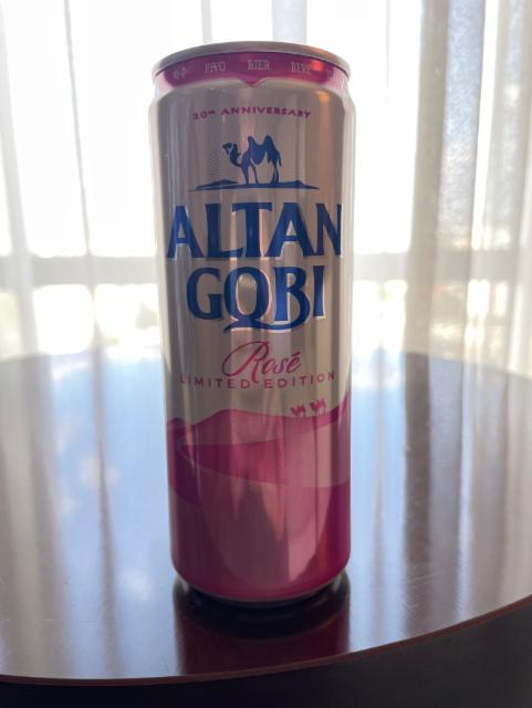 Altan Gobi Rosé 3.9%, APU Company, Mongolia
