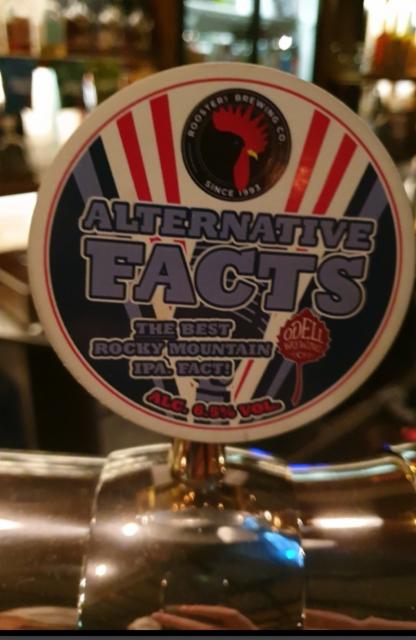 Alternative Facts 6.5%, Rooster's Brewing Co., England