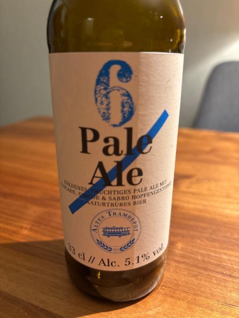 Altes Tramdepot Pale Ale, Brauerei Altes Tramdepot