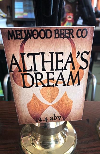 Althea's Dream 4.4%, Melwood Beer Company, England