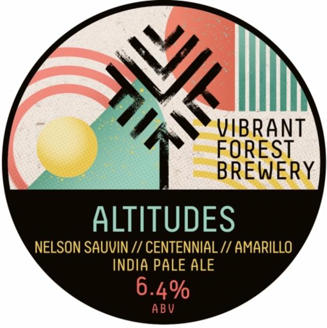 Altitudes V1 - Nelson Sauvin / Centennial / Amarillo 6.4%, Vibrant Forest Brewery, England