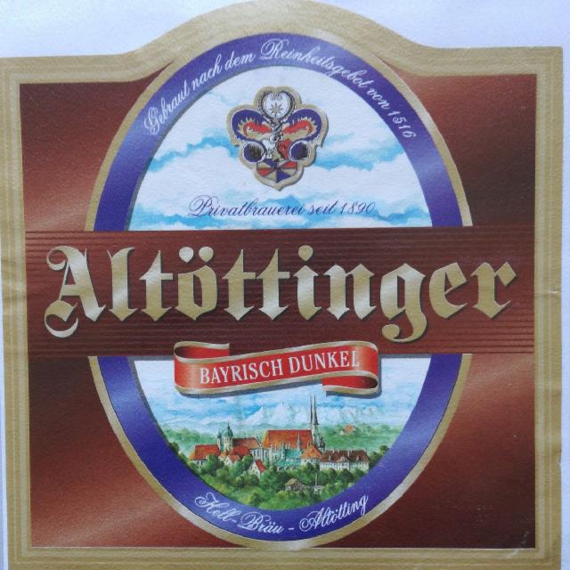 Altöttinger Bayrisch Dunkel 5.2%, Altöttinger Hell-Bräu, Germany