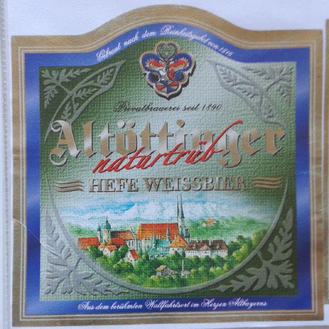 Altöttinger Hefe Weissbier Naturtrüb, Altöttinger Hell-Bräu