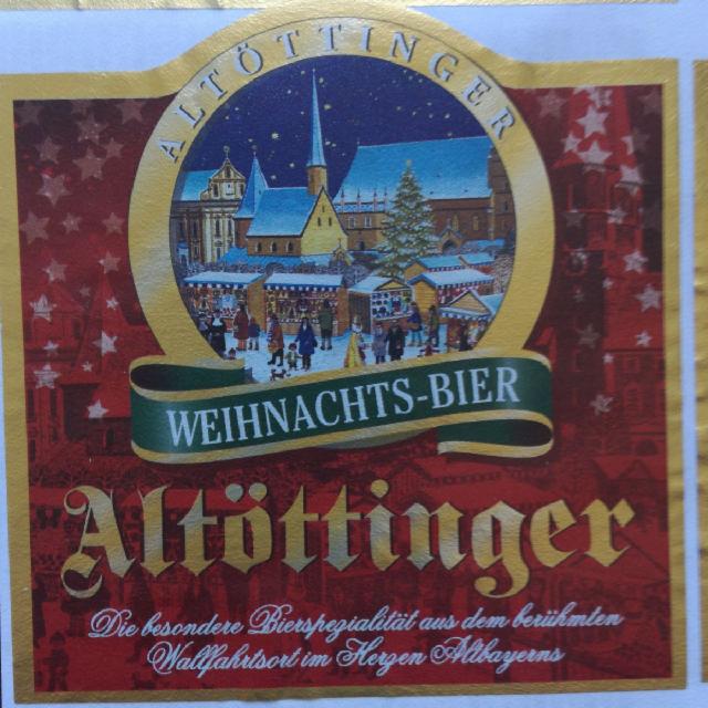 Altöttinger Weihnachts-Bier / Weihnachts-Festbier 5.8%, Altöttinger Hell-Bräu, Germany