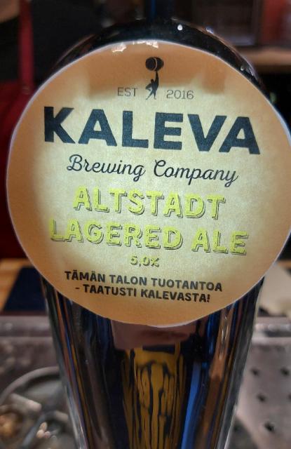 Altstadt 5.0%, Kaleva Brewing Company, Finland