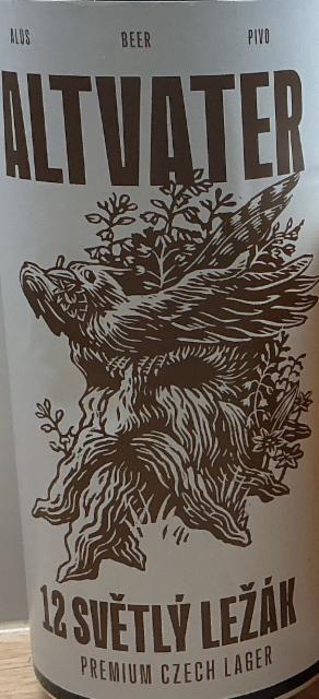 Altvater 12 svetlý ležák 5.8%, Pivovar albert michler, Czech Republic