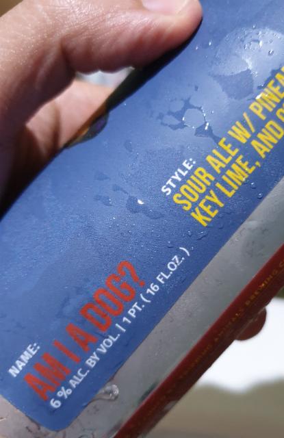 Am I a Dog? 6.0%, Tripping Animals Brewing Co., United States