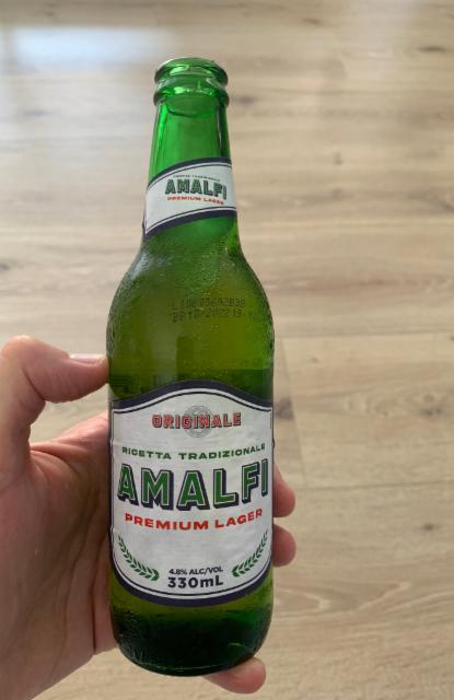 Amalfi Premium Lager 4.8%, Quinta de la Rosa, Portugal