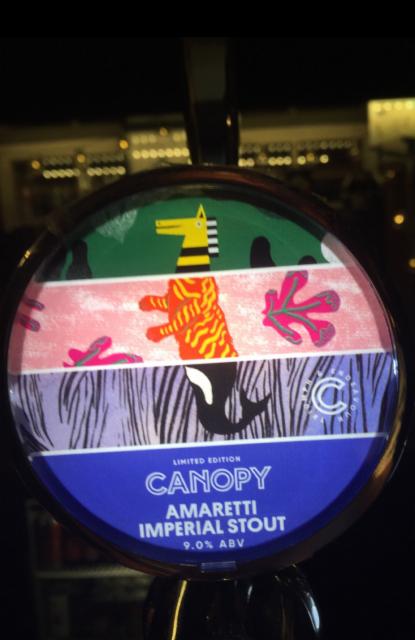 Amaretti Imperial Stout 9.0%, Canopy Beer Co, England