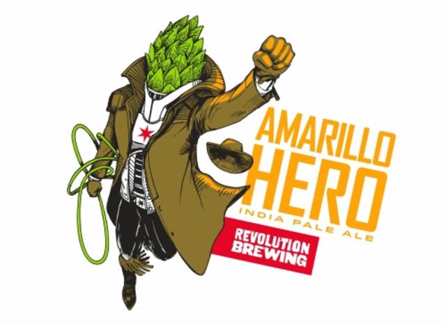 Amarillo-Hero 7.3%, Revolution Brewing Company, United States