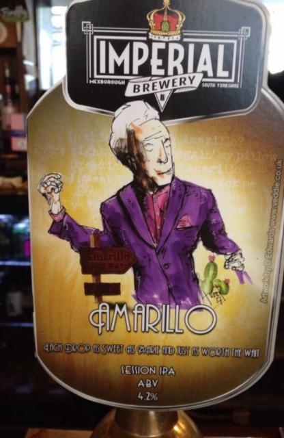 Amarillo 4.2%, Imperial Brewery, England