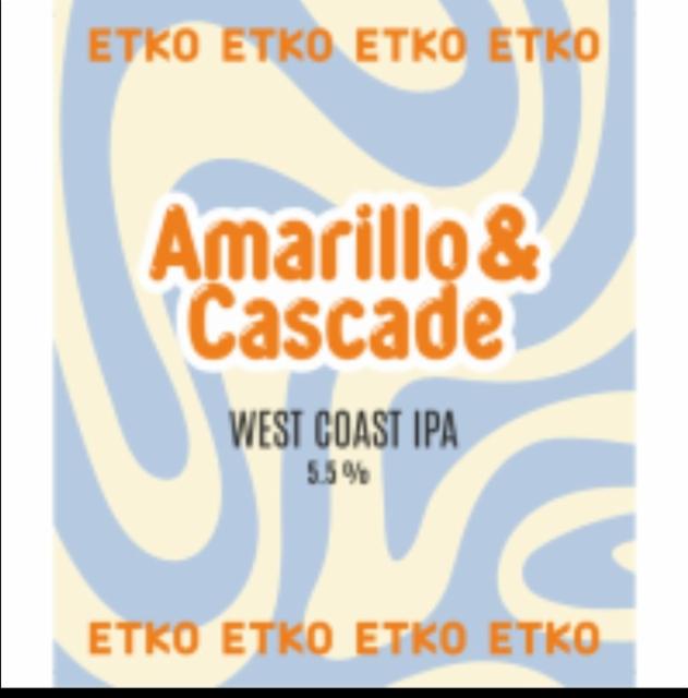 Amarillo & Cascade 5.5%, Etko Brewing, Finland