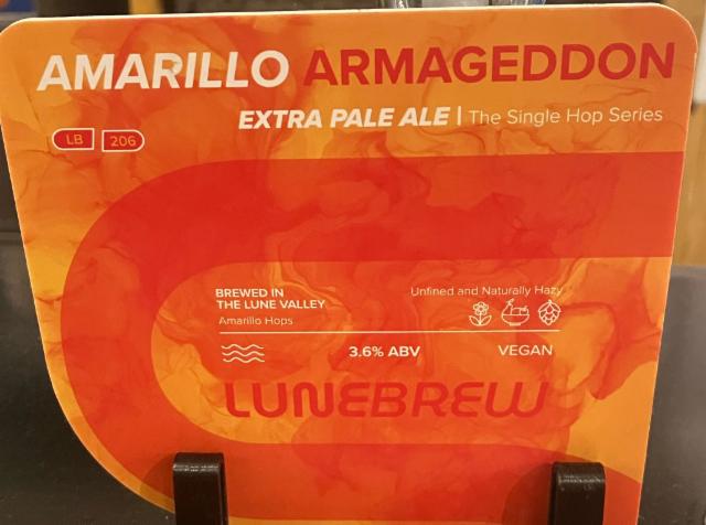 Amarillo Armageddon 3.6%, Lune Brew, England