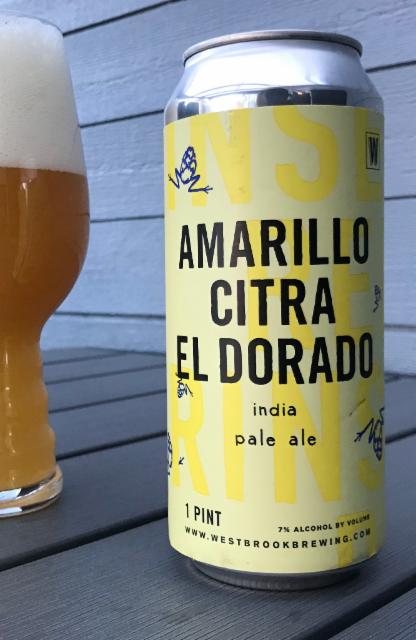 Amarillo Citra El Dorado 7.0%, Westbrook Brewing, United States