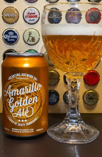 Amarillo Golden Ale 4.3%, Meantime Brewing, England
