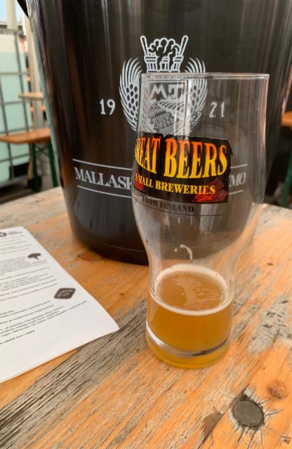 Amarillo Hopfenweisse 5.8%, Mallaskosken Panimo, Finland