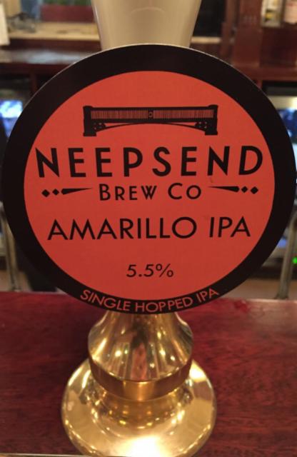 Amarillo IPA 5.5%, Neepsend Brewery Ltd, England