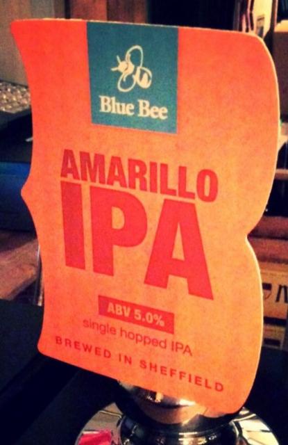 Amarillo IPA 5.0%, Blue Bee Brewery, England