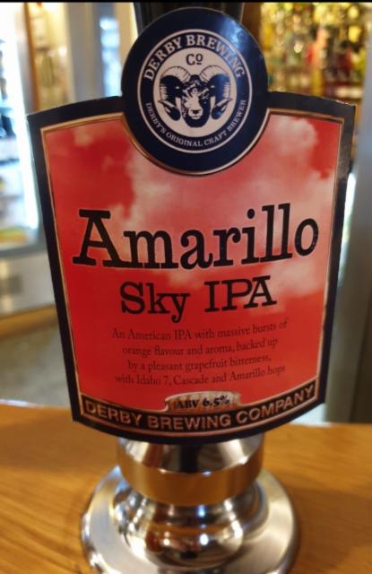 Amarillo Sky 6.5%, Derby Brewing, England