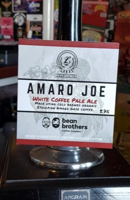 Amaro Joe 5.7%, Lord's Brewing Co., England