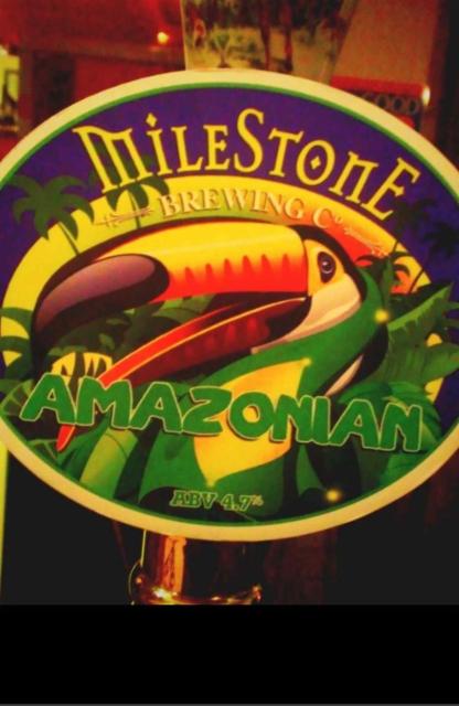 Amazonian 4.7%, Milestone Brewery, England