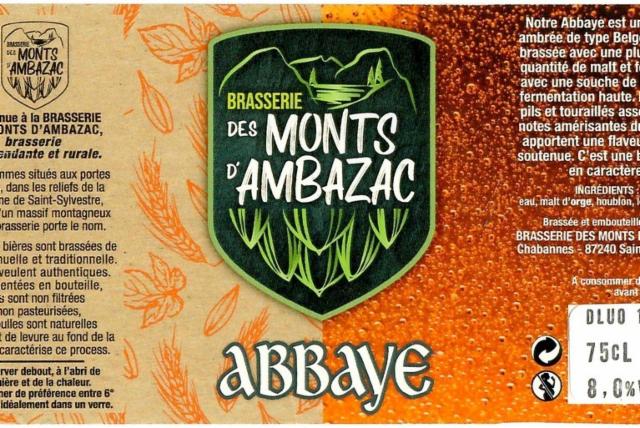 Ambazac Abbaye, Brasserie Des Monts D'Ambazac [Closed]