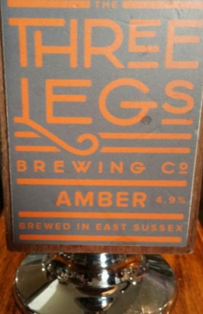 Amber 4.9%, The Three Legs, England