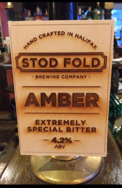 Amber 4.2%, Stod Fold Brewing, England
