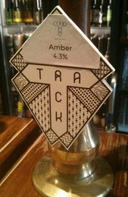 Amber 4.3%, Track Brewing Co., England