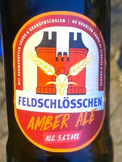 Amber Ale - Lernendenbier 5.6%, Feldschlösschen (Carlsberg), Switzerland