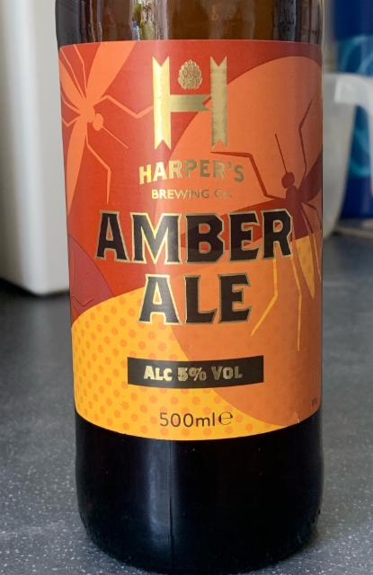 Harper's Amber Ale 5.0%, Harper's Brewing Company, England