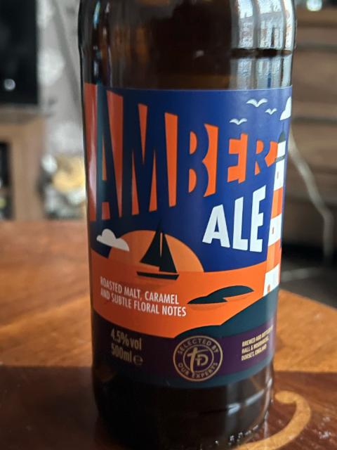 Amber Ale 4.5%, Hall & Woodhouse, England