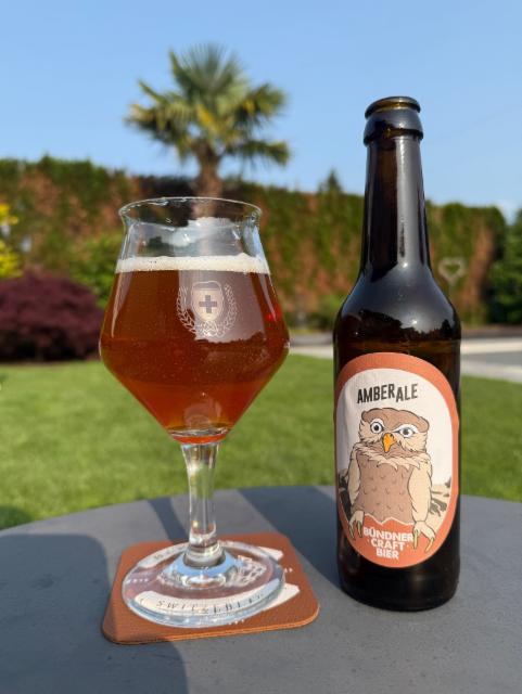 Amber Ale 5.2%, Stadtbier Chur, Switzerland