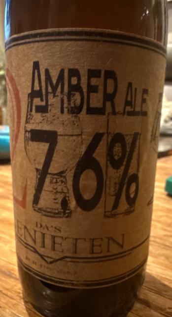 Amber Ale 7,6%, Kameraod Brouwers