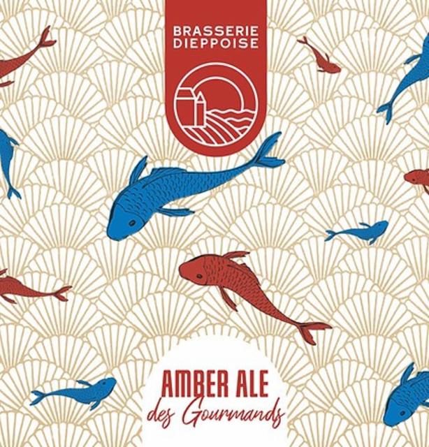 Amber Ale Des Gourmands 5.6%, Brasserie Dieppoise, France