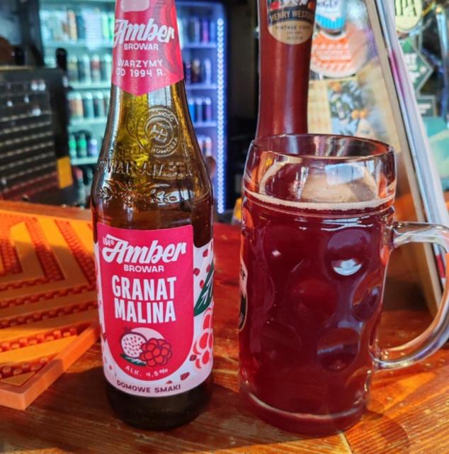 amber browar granat malina, Browar Amber