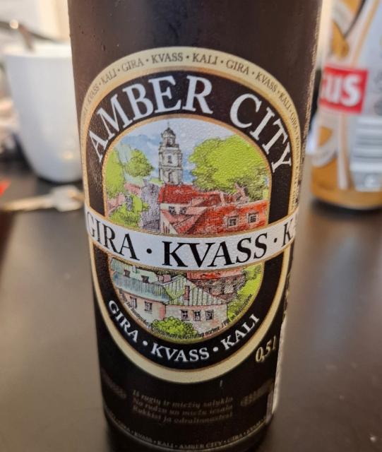 Amber City Gira / Kvass / Kali 0.0%, Vilniaus Alus, Lithuania
