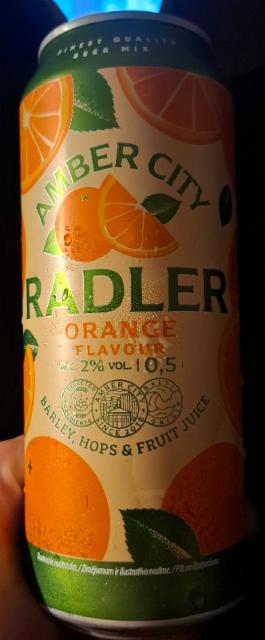 amber city radler orange, Maxima Latvija