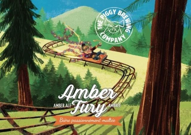 Amber Fury 5.6%, The Piggy Brewing Company, France