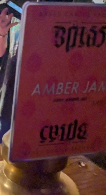Amber jam 3.4%, Brass Castle, England