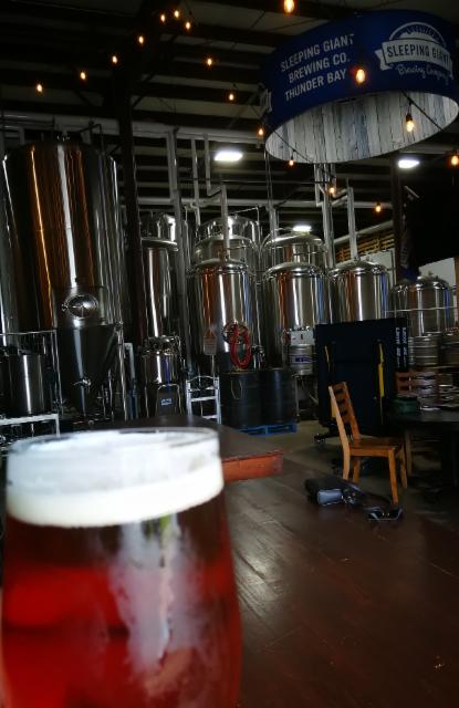 Amber Lager 5.0%, Sleeping Giant Brewing Co, Canada