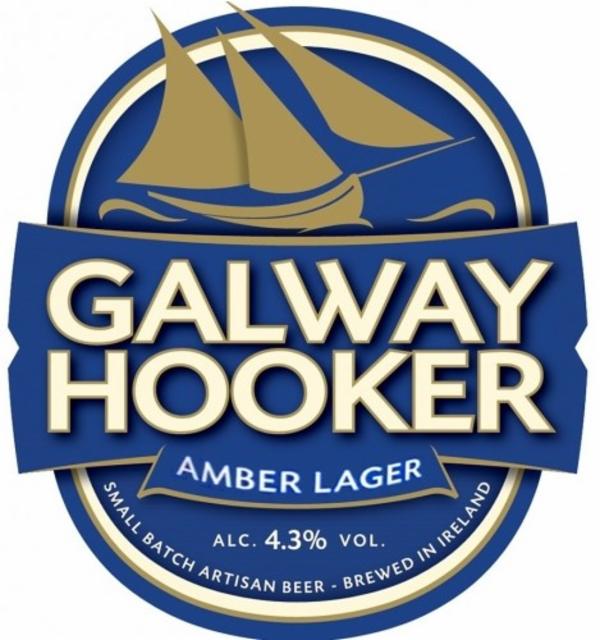 Galway Hooker Amber Lager 4.3%, Galway Hooker Brewery, Ireland