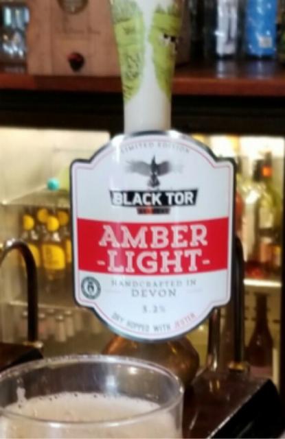 Amber Light 3.2%, Black Tor Brewery, England
