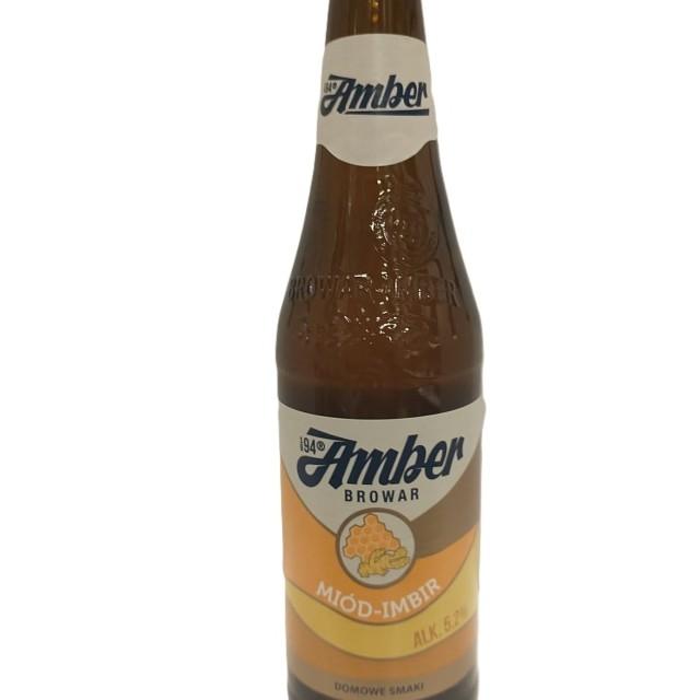 Amber Miód-Imbir 5.2%, Browar Amber, Poland
