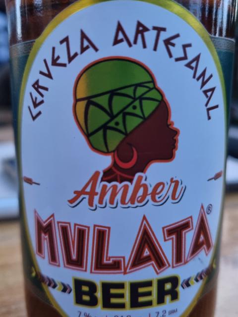 Amber Mulata Beer 7.0%, Mulata Beer, Colombia
