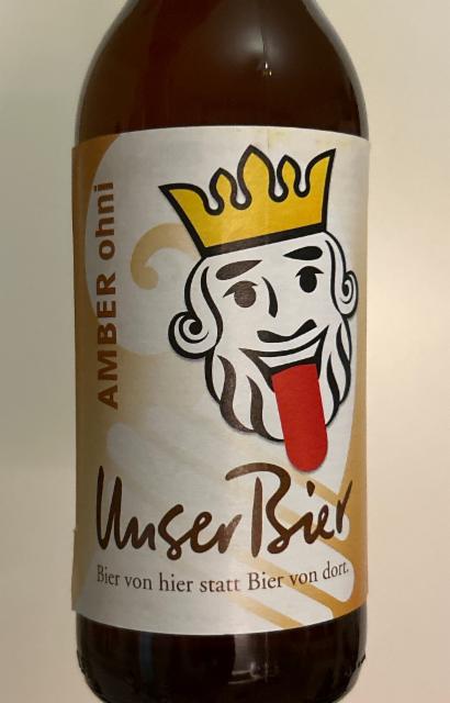 AMBER ohni 0.5%, Unser Bier, Switzerland