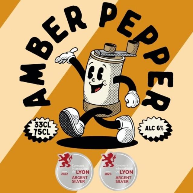 Amber Pepper 6.0%, Bulles De Provence - Brasserie De Puyricard, France