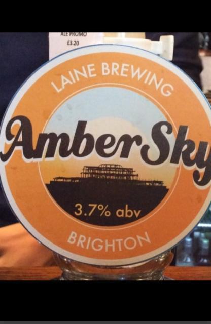 Amber Sky 3.7%, Laine Brew Co, England